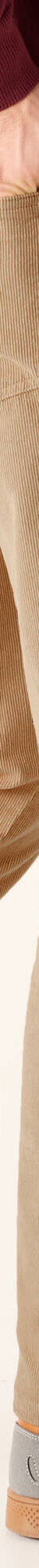 Pantalon 5 poches velours élastiqué côtés - entrej. 77 cm (beige) Pantalon 5 poches velours élastiqué côtés - entrej. 77 cm (beige)